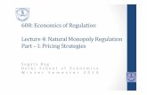 608:EconomicsofRegulation Lecture4:Natural%Monopoly ... 608:EconomicsofRegulation % Lecture4:Natural%Monopoly