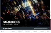 STABLECOINS...There are alternative models that support stablecoins. They are usually backed by: 1. Fiat-currencies such as the USD or Euro. Many cryptocurrency users rely on mechanisms