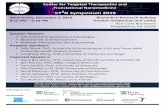 Center for Targeted Therapeutics and Translational ... · Title: Microsoft Word - CT3N Symposium 2019 Poster final final.doc Created Date: 10/14/2019 2:20:13 PM