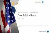 Ipsos Poll Conducted for Thomson Reuters Core Political Data...Core Political Data APRIL 8, 2020 Ipsos Poll Conducted for Thomson Reuters ... Energy issues 0% 2% Morality 4% 5%2% 8%