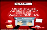 User Guide SiRUP Versi 2.3 Admin RUP Guide... · 2020-07-03 · User Guide SiRUP Versi 2.3 – Admin RUP 2 1. 1 Identifikasi Pemaketan Proses identifikasi pemaketan dapat dilakukan