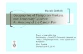 Geographies of Temporary Markets and Temporary Clusters ... · Source: China Import and Export Fair (2016) Geographies of Temporary Markets and Clusters 2. From FCE to Temporary Cluster