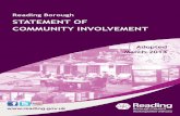 Statement of Community Involvement - Reading · STATEMENT OF COMMUNITY INVOLVEMENT ADOPTED MARCH 2014 7 4. PRINCIPLES 4.1 The Council produced ‘Working Better With You: Community