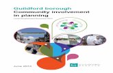 Guildford borough Community involvement in planning · Guildford borough Community involvement in planning Alternative formats If you would like a summary of the Community involvement