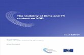 The visibility of films and TV content on VOD · 2018-03-14 · The visibility of films and TV content on VOD – 2017 Edition . European Audiovisual Observatory (Council of Europe),