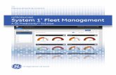 INTRODUCING System 1 Fleet Management · 2019-04-08 · System 1 Fleet Management Overview. GE’s Bently Nevada* System 1 Fleet Management is a web-based dashboard providing a single,