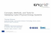 Concepts, Methods, and Tools for Validating Cyber-Physical ... · Physical Energy Systems (CPES)/ smart grid systems urge for integrated, multi-domain based validation methods and
