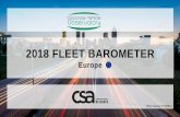 2018 FLEET BAROMETER · The share of companies that have integrated telematics tools into their fleets is also a proof of the evolution of the way of apprehending the needs in terms
