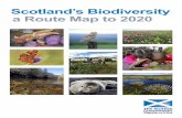Scotland's Biodiversity: a Route Map to 2020 · conservation action. These provide opportunities for improved farming for the environment and for biodiversity. The Climate Change