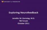 Exploring Neurofeedback - UW TBI Model System...• Most evidence for neurofeedback effects after TBI are at the case series / case study level • Unclear if we can generalize treatment