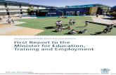 Queensland Schools Planning Commission - first …...Queensland Schools Planning Commission First Report to the Minister for Education, Training and Employment DETE RTI Application