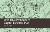 2018-2023 Preliminary Capital Facilities Plan...• Trail Surface Improvement Program • Parks & Trails Capacity Development Program Removed • Monarch Parking (planning) ... plan/cap_facilities_home.htm.