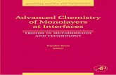 Advanced Chemistry of Monolayers at Interfacesimaelab.jpn.org/wp-content/uploads/2019/06/Toyoko... · Vol. 11: Surface Complexation Modelling Edited by Johannes Lu¨tzenkirchen Vol.
