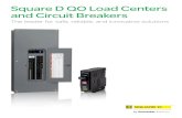 Square D QO Load Centers and Circuit Breakers...circuit protection, Square D GFCIs provide the performance, quality, and reliability you’ve come to expect. Integrated design combines