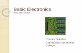 Basic Electronics Well, basic to start…...DC AC RF. General Electrical Safety. Basic Analogy of How Electricity Works ... Use ground-fault circuit interrupters ( GFCIs) on all 120-volt,