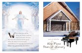 New Piano Doors of Memory - stjohnssda.org · Congregational Song #108 “Amazing Grace” “Because He Lives” Charlene Mannings “Rise Again” Don Hodder, Phyllis Pearcey and