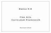 Dance K-8 Fine Arts Curriculum Frameworkdese.ade.arkansas.gov/public/userfiles/Learning_Services/Curriculum... · 5. Students will develop and refine artistic work for presentation.