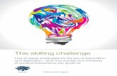 The skilling challenge€¦ · creation from step -up scenario2 Incremental job creation from step -up scenario, e.g., ... Critical thinking and problem solving Reason effectively