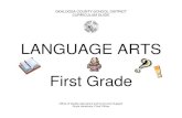 LANGUAGE ARTS First Grade - OKALOOSA SCHOOLS · REV 052012 First Grade Language Arts Page 8 Quarter Two Quarter 1 Common Core Standards are continued throughout this quarter. Only