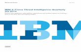 IBM X-Force Threat Intelligence Quarterly 2Q 20142014 discussing the many breaches and security incidents that ... In the mobile application world, for example, IBM researchers ...