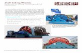 Saft Sining Winders - Leedem1 Leedem offers two models of shaft sinking winders (stage wind - ers) - SW and 2SW for single drum and double drum shaft sink - ing winders. They are made