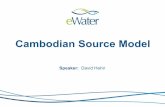 Cambodian Source Model - UN ESCAP · A rainfall-runoff model converts rainfall into surface runoff (streamflow) Parameters are variables describing catchment characteristics • e.g.