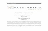 WAYFINDING FINANCIAL, LLC PART 2A – FIRM BROCHURE · 5/19/2020  · We primarily allocate client assets among various equities, Exchanged Traded Funds (“ETFs”), no-load or load-waived