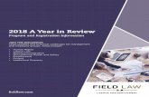 2018 A Year in Review · Field Law Edmonton 2500 - 10175 101 ST NW Edmonton AB T5J 0H3 Thursday, February 21 Lunch Thursday, February 28 Lunch Tuesday, March 5 Lunch Field Law Calgary