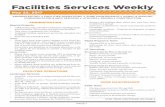 Facilities Services Weekly - fs.utk.edustorage deck; Modify shelving. • Morgan Hall: Paint, flooring and furniture in rooms 126 and 201; Renovate rooms 119 and 218; Painting in room