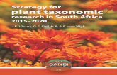 SANBI Biodiversity Series 26biodiversityadvisor.sanbi.org/.../uploads/2016/04/... · SANBI Biodiversity Series 26 Pretoria 2015 Strategy for plant taxonomic research in South Africa
