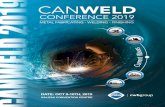 CWB Group | CWB Group - CANWELD 2019 · 2019-09-23 · Welcome to the phenomenal city of Halifax, Nova Scotia and the tenth annual CanWeld Conference! This year, you’ll find yourself