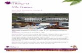 Nile Cruises - Travel Milagrotravelmilagro.com/en/pdf/nile-cruises/01-nile-cruise.pdfNile Cruises (01) M/S Sonesta St. George I Category: 5* Luxury Sailing Dates: Embarkation on Monday