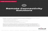 Remote Connectivity Solutions (OEE), and increased productivity and efficiency resulting in increased