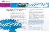 Overview of noxious weed management in NSW · 2015-08-18 · Impact of weeds on threatened biodiversity in New South Wales 2006, Cooperative Research Centre for Australian Weed Management.
