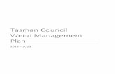 Tasman Council Weed Management Plan · 2018-10-30 · Tasman Council Weed Management Plan 2018 - 2023 Version 1_6th March 2018 Page 1 1 Introduction This plan provides a practical