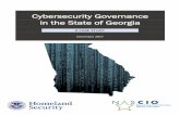 Cybersecurity Governance in the State of Georgia · strategic issue across state government and other public and private sector stakeholders. It explores cross-enterprise governance