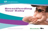 Breastfeeding Your Baby - Province of Manitoba · 2017-04-11 · Signs your newborn baby is breastfeeding well: •abies usually lose a bit of weight during the first few days after