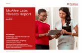 McAfee Labs Threats Report June 2018 · 2019-12-13 · REPORT 2 McAfee Labs Threats Report, June 2018 Follow Share The McAfee Labs count of total coin miner malware rose by 629% in