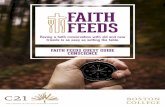 Having a faith conversation with old and new friends is as easy as … · 2019-11-07 · The FAITH FEEDS program is designed for individuals who are hungry for opportunities to talk