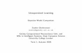 Unsupervised Learning - University of Cambridgemlg.eng.cam.ac.uk/zoubin/course05/lect9ms.pdf · • mixture of experts (Waterhouse, MacKay & Robinson, 1996) • hidden Markov models