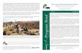 Program Brief Adapting Livestock Systems to Climate Change ... · 9/1/2011  · The Adapting Livestock Systems to Climate Change Collaborative Research Support Program is dedicated