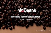 InfoBeans Technologies Limited · 2019-01-25 · About InfoBeans Technologies Limited 21% 24% 19% 22% 430 744 845 975 FY15 FY16 FY17 FY18 Total Revenue & EBITDA Margins (%) Geographical