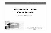 R-Mail for Outlook · •Go to the Outlook Data Recovery chapter for quick start •Go to the R-MailR-Mail for Outlook Main Panel page to learn the for Outlook panels and controls