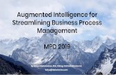 1 Augmented Intelligence for Streamlining Business Process ... · Katya@datastories.com MPD 2019 6 June 2019 Decoding Leadership What impacts my Key Performance Metric? 1. Adult population