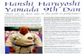  · 2018-03-17 · FEATURE / HANSHI HARUYOSHI YAMADA Hnnshí Hnruyoshí 9th there are no short cuts on the ynth to yerfectÍon! Interview by lain Abernethy Grand Master Haruyoshi