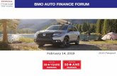 HONDA CANADA FINANCE INC. February 14, 2019 2019 Passport · Honda investor presentations. Caution with Respect to Forward -Looking Statements: These slides contain “forward -looking