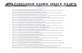 January 16, 2017 Exorcise regimen: Demons …chicago.cubs.mlb.com/documents/7/4/8/213617748/January...the 2016 World Series championship, and everyone on the travel party is eagerly