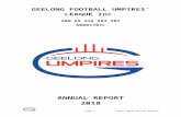 LEAGUE OFFICIALS 2008 - Geelong Umpires€¦ · Web viewThese reports comprised 64 Senior Grade, 10 Reserve Grade, 13 Under 19s, 17 from Junior Grades, 1 Netball, 2 from Female Football,