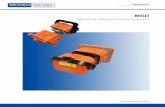 Manual Service Disconnect - Farnell element14 · Amphenol PCD Manual Service Disconnect Safe, reliable solution for PHEV servicing. MSD utilizes a two-stage lever to open the HVIL