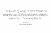 The future of work, current trends on cooperatives & the ... · DEMOGRAPHIC TRENDS •From an estimated 7.7 billion people worldwide in 2019, the global population could grow to around